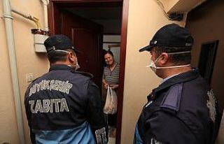 Denizlililer evinde kalıyor büyükşehir belediyesi...