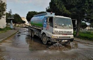 Dezenfekte çalışmaları Aliağa genelinde devam...