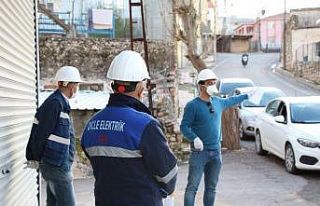 Dicle Elektrik, saha personelini korona virüse karşı...