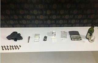 Didim’de uyuşturucu etkisi bulunan hap ele geçirildi