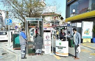 Dikimevi’ne Yaya Dezenfektan Tüneli