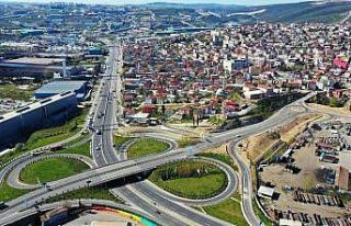 Dilovası’na girişleri kolaylaştıracak kavşakta...