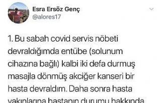 Doktoru oksijen tüpü ile kovaladılar