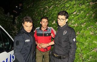 "Dur" ihtarına uymayıp kaçan şahıs...