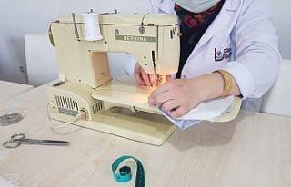 Düzce Belediyesi maske üretimine başladı