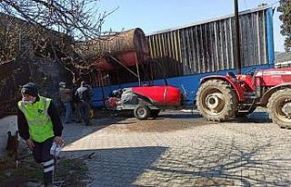 Edincik’te gönüllü dezenfekte timi kuruldu