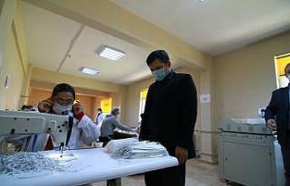 Edirne’de günlük 10 bin adet maske üretilecek