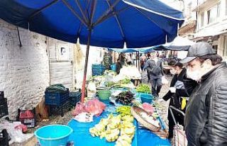 Efeler’de semt pazarları kapatıldı