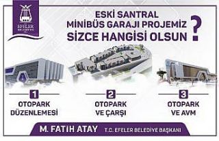 Efeler’de yeni proje halkoyuyla belirlenecek