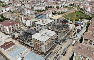 Elazığ’da deprem konutları hızla yükseliyor,...