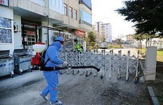 Elazığ’da korona virüse karşı mücadele