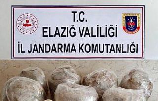 Elazığ’da uyuşturucu operasyonu: 62 kilo toz...