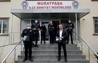 Emniyet görevlilerine siperlikli yüz maskesi