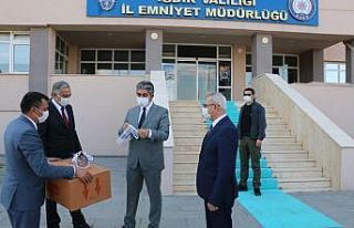 Emniyet personeli siperlik maske ile korunacak