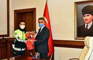 Emniyet teşkilatından Vali Baruş’a 175. kuruluş...