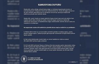 Enerji ve Tabii Kaynaklar Bakanlığından madencilik...
