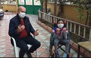 Engelli çocuktan korona virüsün bitmesi için duygulandıran...