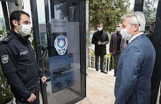 Erdem’den görev başındaki çalışanlara moral...