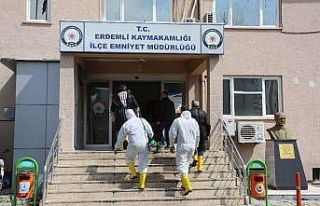 Erdemli’de korona virüs önemleri üst seviyede