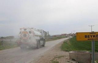 Ereğli’de dezenfekte çalışmaları 87 mahallede...