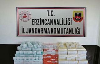 Erzincan’da 2500 paket kaçak elektronik sigara...