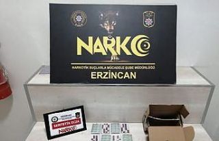 Erzincan’da 938,83 gram eroin ile 2,1 kilogram metamfetamin...