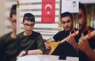 Erzincanlı baba-oğul, Bakan Soylu’ya türkü yazdı