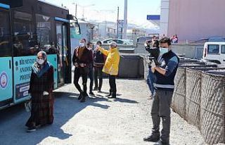 Erzurum’da polis denetimleri sürüyor