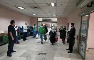 Erzurum’da tedavisi tamamlanan 20 hasta taburcu...