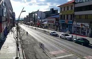 Erzurum’daki sessizlik, güvenlik kameralarına...