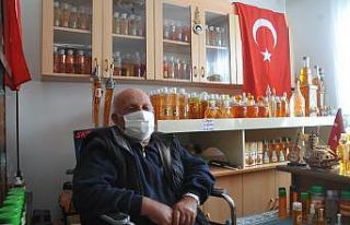 Eşinden habersiz biriktirdiği 3 bin şişe kolonyaya...