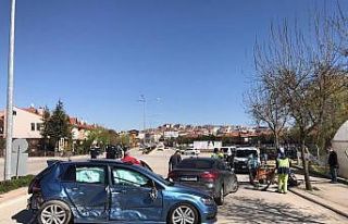 Eskişehir’de trafik kazası: 3 yaralı