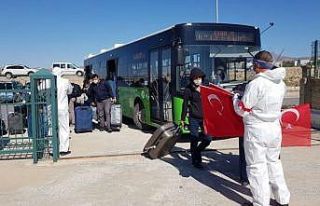 Etiyopya’dan gelen 289 kişi Kayseri’de karantinaya...