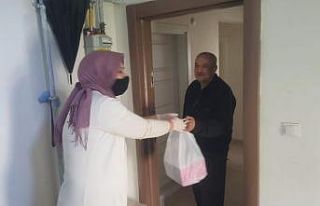 Evde bakım hizmeti alanlara destek