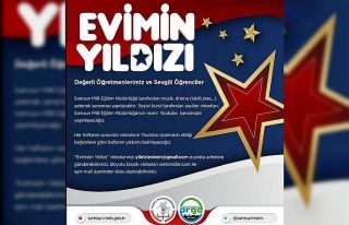 ’Evimin Yıldızı’ projesi ile öğrenciler evden...