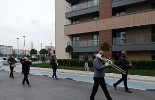 Eyüpsultan Devlet Hastanesi çalışanlarına moral...