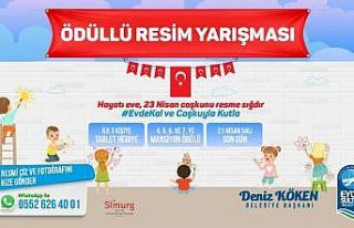 Eyüpsultanlı çocuklar için 23 Nisan’da resim...