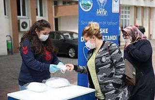 Fatsa’da 55 bin maske dağıtıldı