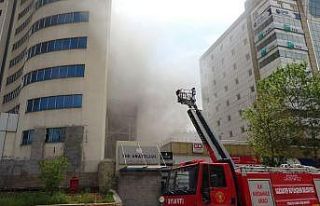 Gaziantep’te otel yangını