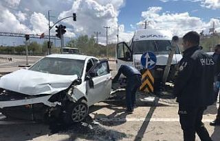 Gaziantep’te trafik kazası: 2 yaralı