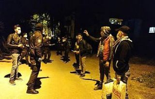 Gaziantep’te yasağı ihlal eden 7 yabancı yakalandı