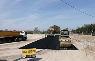 Gebze’de yol bakım onarım çalışmaları sürüyor