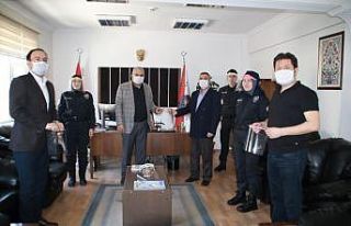 Gediz BİLSEM’den polise koruyucu siperlik