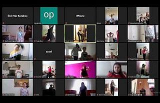 Gençlik Merkezleri atölye çalışmalarına online...