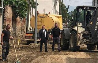 Germencik’te üst yapı çalışmaları devam ediyor