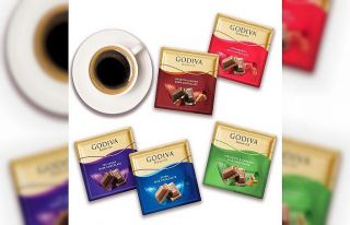 Godiva’dan yeni kare çikolatalar