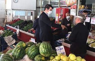 Gölbaşı Kaymakamı Köksal gıda denetimine katıldı