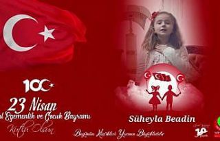 Gostivar‘da yaşayan çocuklardan 23 Nisan’da...