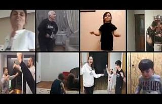 Grup Koliva evden klip çekti, gelirini ’Biz Bize...