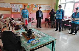 Gülnar Müftülüğünden maske hamlesi